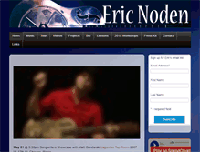 Tablet Screenshot of ericnoden.com